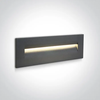 UGRADBENA SVJETILJKA LED/8,5W/3000K/160lm/44°/240V IP65 ANTRACIT