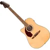 Fender California Deluxe Redondo CE LH WN Natural Elektroakustična dreadnought