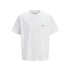 JACK & JONES Majica JORISLINGTON pastelno rumena/majnica/črna/bela
