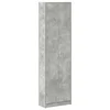 vidaXL omara betonsko siva 55x25x189 cm iz inženirskih lesnih materialov