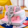 Dečija plišana foteljica Little Elephant - roze ( KLK2700-LER )