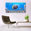 tulup.si Slika na akrilnem steklu Ribe narava 140x70 cm 4 obešalnika
