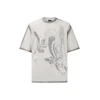 Ed Hardy Majica svetlo siva/bela