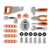 Delavnica v kovčku 2v1 Bricolo Pametna delovna miza Black&Decker Smoby raztegljiva delovna miza z orodjem 30 dodatkov