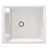 Deante ZRM A103Granitna sudopera Magnetic, Bela