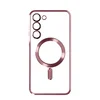 Silikonska futrola Magsafe SAMSUNG S25 ROZE