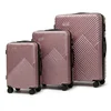 3u1 set kofera u roze boji - Vektor dezen