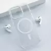 Maska Berlia Crystal Armor Magnetic za iPhone 16 Pro transparent bela