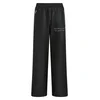 KARL LAGERFELD JEANS Hlače Pietro Terzini črna / bela