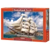 Castorland - Puzzle Tal ship leaving harbor - 500 kosov