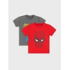 Sinsay - Majice sa printom, pakovanje od 2 komada Spider-Man - crvena