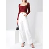 Self Portrait Ženska bluza AW21017T-OXBLOOD, Bordo