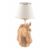 OPVIQ Stona lampa Horse White Gold