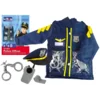 slomart LEAN TOYS policijski kostum za otroke z dodatki (8 kosov)