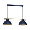 Luster na sajli ESTATE 2xE27/15W/230V plava