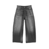 WEEKDAY Kavbojke Void črn denim