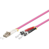 MicroConnect Optični patch kabel LC/UPC-ST/UPC 2m OM4