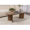 Hanah Home Klub sto Sable, 119x60x40cm, Braon