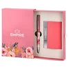 Set hemijska olovka i držač za kartice Empire roze
