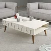 Hanah Home Klub sto Lyon 34, 105x34.6x60 cm, Krem