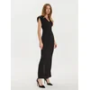 Bruuns Bazaar Cocktail obleka Dorit BBW4213 Črna Slim Fit