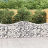 Lučne gabionske košare 8 kom 200x30x80/100 cm pocinčano željezo