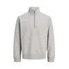 JACK & JONES Majica Blucaleb pegasto siva