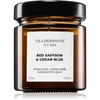 Vila Hermanos Apothecary Red Saffron & Cedar Blue scented candle 150 g