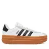 Adidas Patike za devojčice Vl Court Bold J, JQ8065, Krem-bele