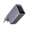 Prime Zidni brzi punjač GaN, 100W, 3-porta (2x USB-C i USB-A), Srebrni