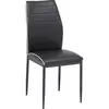 STOLICA crna metal, tekstil