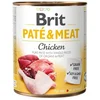 Brit BRIT Paté & Mesni obrok s piščancem za odrasle pse - mokra hrana 800g, brez žitaric, za vse pasme