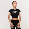 GymBeam Women‘s Varsity T-Shirt Black