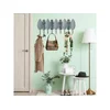 WALLXPERT Metalna zidna kuka multicolor Nigar
