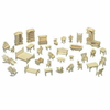 Woodcraft Lesena 3D sestavljanka Komplet pohištva