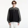 Mikina FRED PERRY Colour Block Sweatshirt Black M
