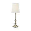 Markslöjd 108970 - Stona lampa NOBLE 1xE14/40W/230V 66 cm bela/mesing