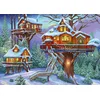 Alipson Puzzle - Puzzle Winter Treehouse - 500 kosov