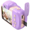 hoco. Dečija kamera, 2 IPS LCD, 32 MPx, FullHD, microSD, pink - DV201 Pink