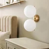Opviq Zidna lampa Luminar-14151, 20x27x42cm, IP20, Zlatna boje