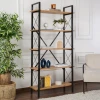 Hanah Home Polica za knjige Elysian, 90x180x33.5 cm, Smeđa