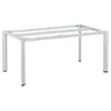 KETTLER Okvir za mizo EDGE 160x95cm – srebrn