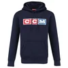 Moški pulover CCM Heritage Hood Navy XXL