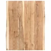 Stolna ploča od masivnog bagremovog drva 80 x (50-60) x 3,8 cm