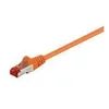 MicroConnect F/UTP CAT6 0,5 m oranžen PVC