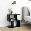 Vidaxl vidaXL Nočne omarice, komplet 2 kosov, črne, 50x30x51,5 cm