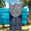 Plažni Peškir Deep Blue – 100% Pamuk, 100 x 170 cm