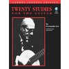SOR/SEGOVIA:TWENTY STUDIES FOR GUITAR + AUDIO ACCESS