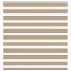Zebra zavjesa Pješčano smeđa 145x100 cm Širina tkanine 140,9 cm Poliester