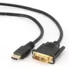 GEMBIRD adapter HDMI na DVI (m/m), 1.8m, (Crni) - CC-HDMI-DVI-6,